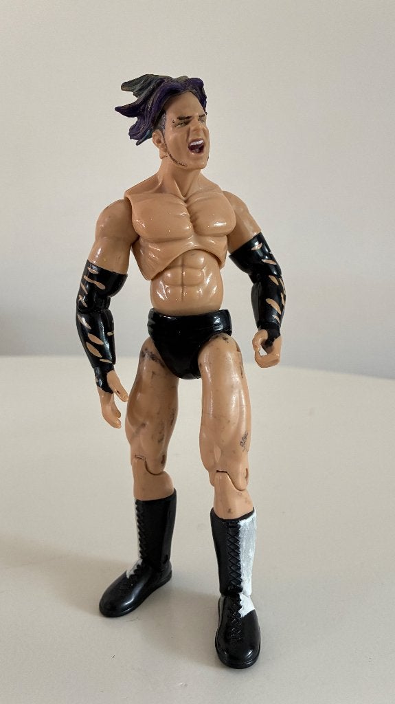 Jakks figure: Jeff Hardy uit 2008, Verzamelen, Ophalen of Verzenden, Zo goed als nieuw, Pop