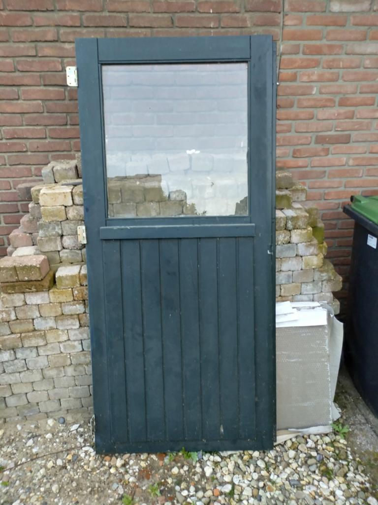 Dubbele deur 84 x 184 cm GRATIS!!!!, Ophalen, Gebruikt, 80 tot 100 cm, Minder dan 200 cm