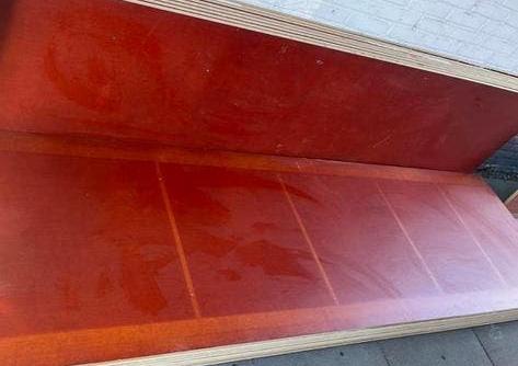 Betonplex platen 62,5 x 260 cm €22,50! 18 mm dik, Ophalen, Gebruikt
