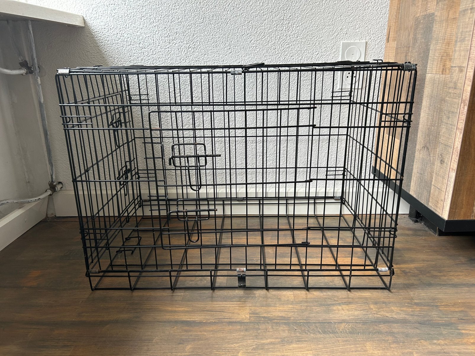 Inklapbare hondenbench, Dieren en Toebehoren, Ophalen, Zo goed als nieuw, 75 tot 110 cm, Minder dan 65 cm