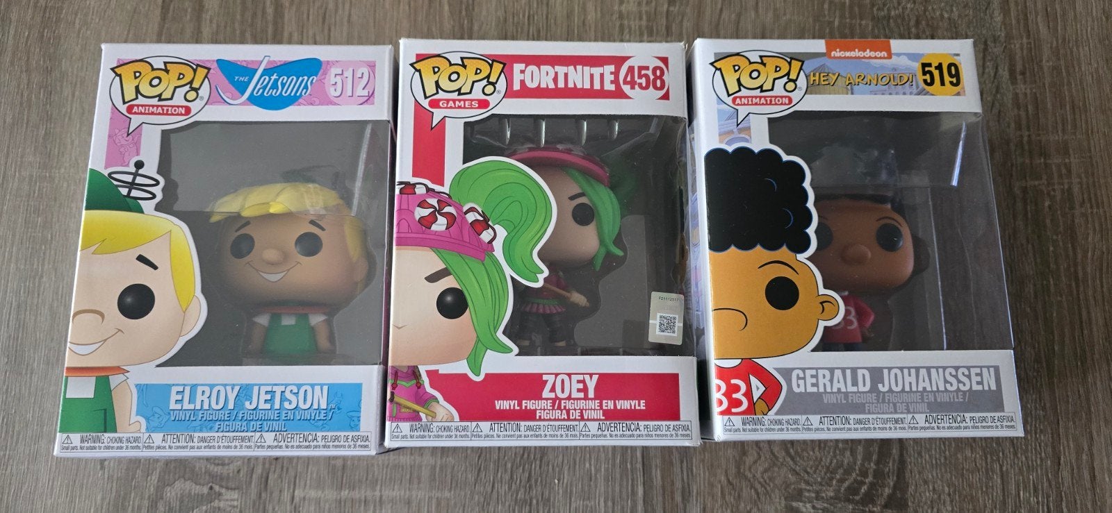 Funko Pop! Bundel of Los: Elroy Jetson, Zoey, Gerald Johanss, Ophalen of Verzenden, Zo goed als nieuw