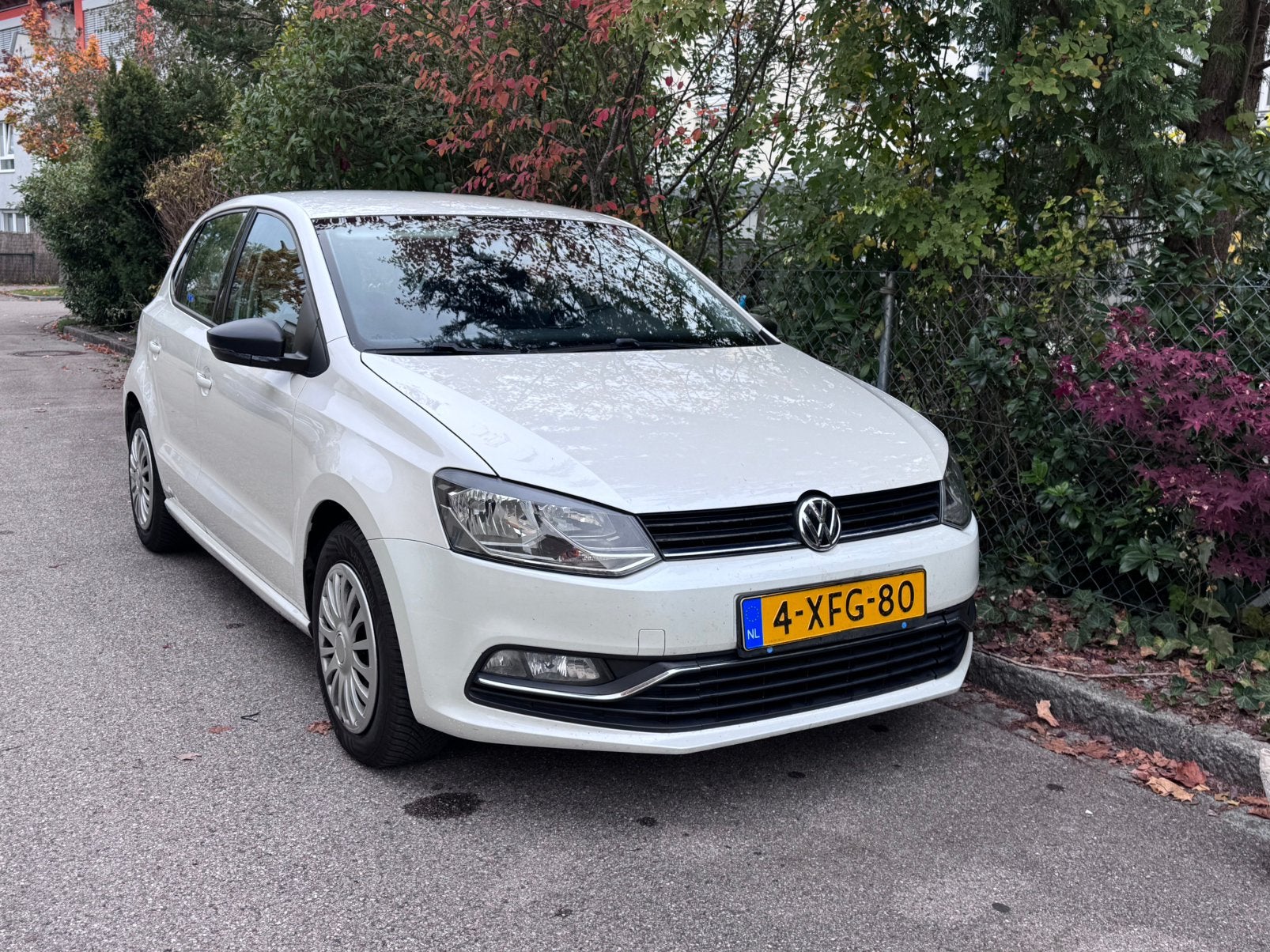 Volkswagen Polo 6R 1.2L TSI 66KW 2014 Benzine Wit, Auto's, 40 €/maand, 4 cilinders, Wit, Origineel Nederlands