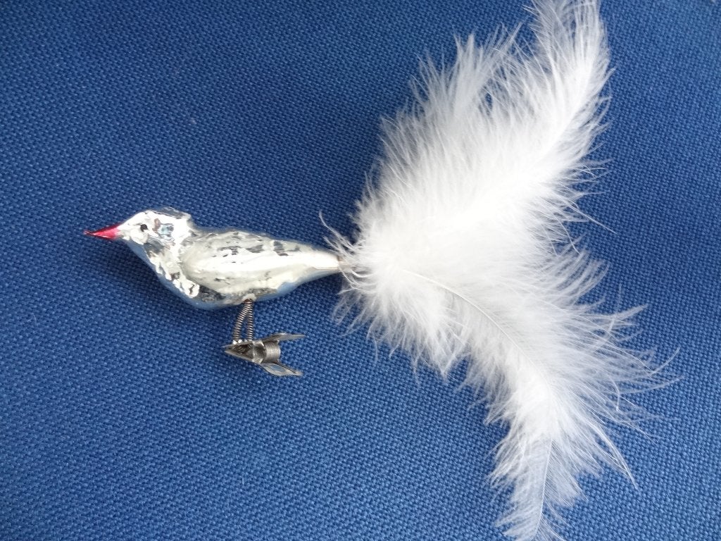 vogel voor in de kerstboom/kersthanger met knijper, Diversen, Kerst, Ophalen of Verzenden, Zo goed als nieuw