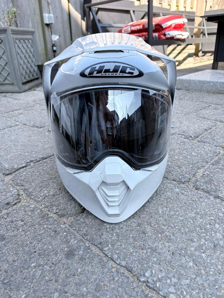 HJC motorhelm, Motoren, Kleding | Motorhelmen, Dames, Heren, Systeemhelm, M, HJC, Tweedehands, Ophalen