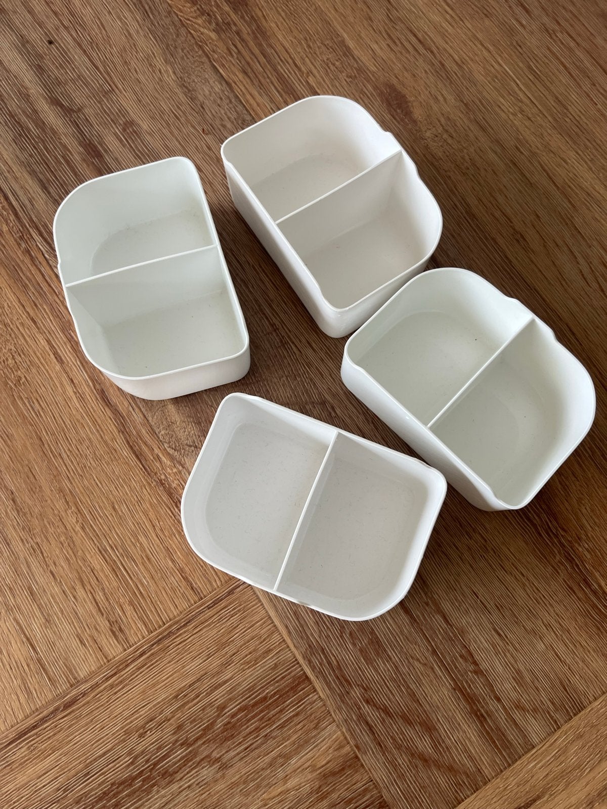 Inzetbakjes voor Maple broodtrommel - Set van 4, Huis en Inrichting, Ophalen, Overige typen, Kunststof, Nieuw