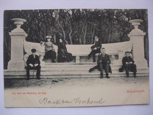 P254 Scheveningen - Bank van Verheul, Verzamelen, Ansichtkaarten | Nederland, Verzenden, Voor 1920, Ongelopen, Zuid-Holland