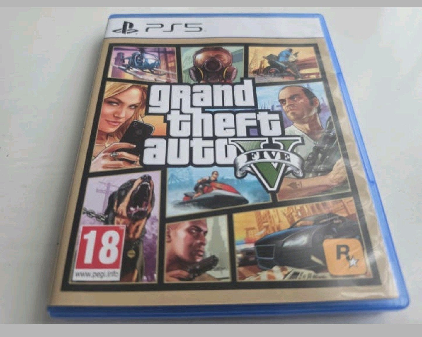 Grand Theft Auto V (GTA 5) PS5 Lees Beschrijving Aub, Avontuur en Actie, Online, Vanaf 18 jaar, 1 speler