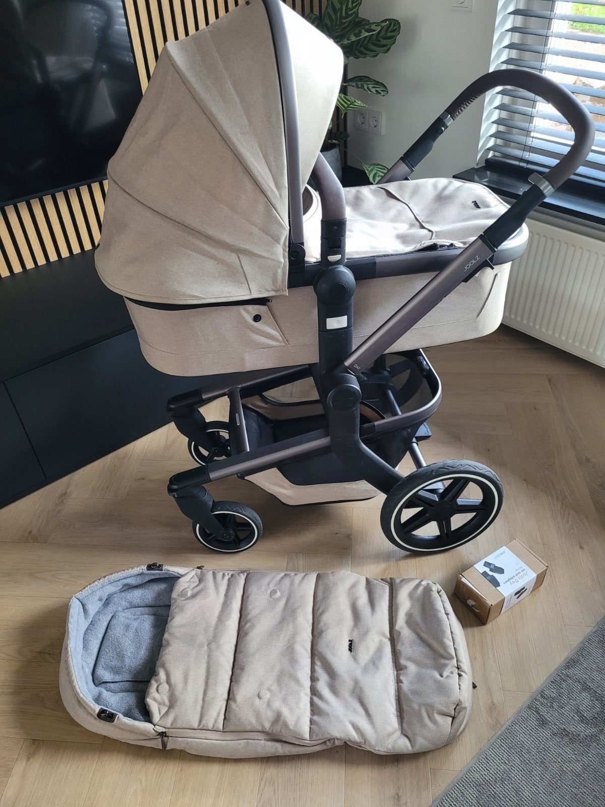 Joolz Kinderwagen Day+ | Taupe in Nieuwstaat, Ophalen of Verzenden, Zo goed als nieuw, Overige merken