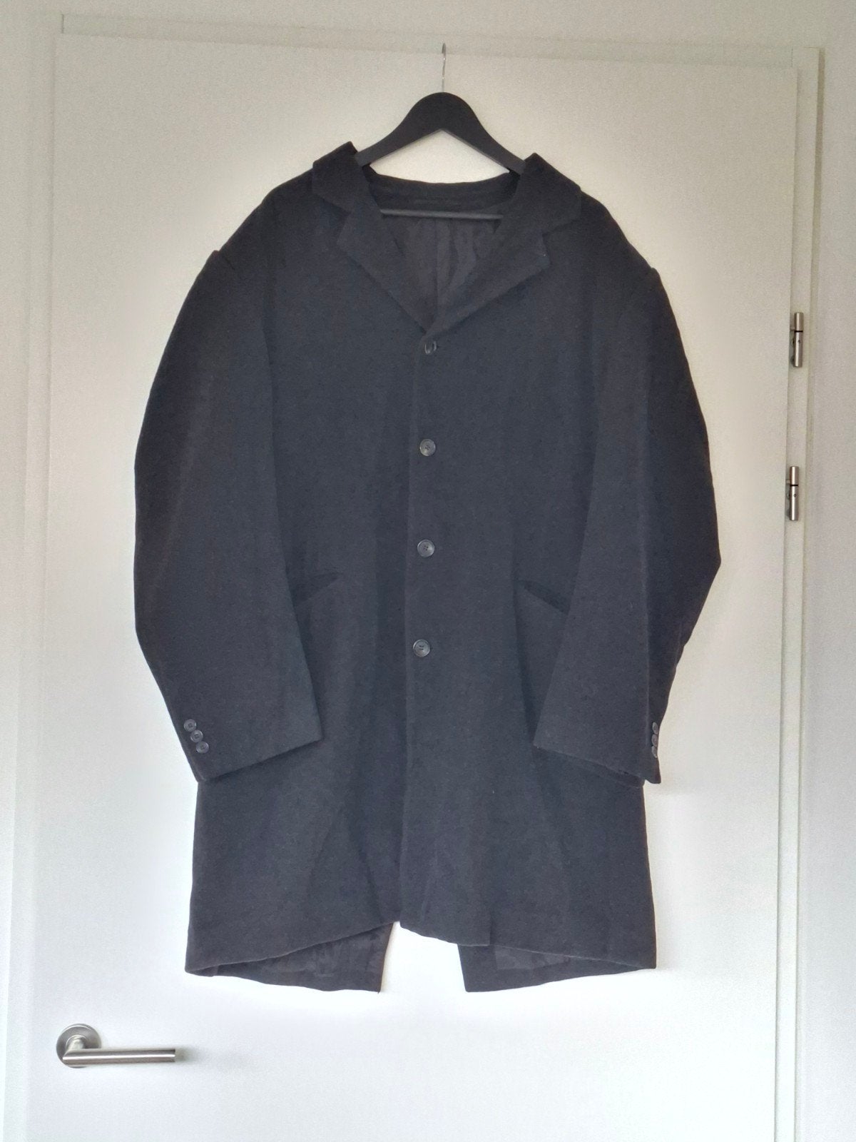 lange wollen jas met kasjmier - Tailor & Son - maat 54, XL, Ophalen, Overige maten, Gedragen, Tailor & Son