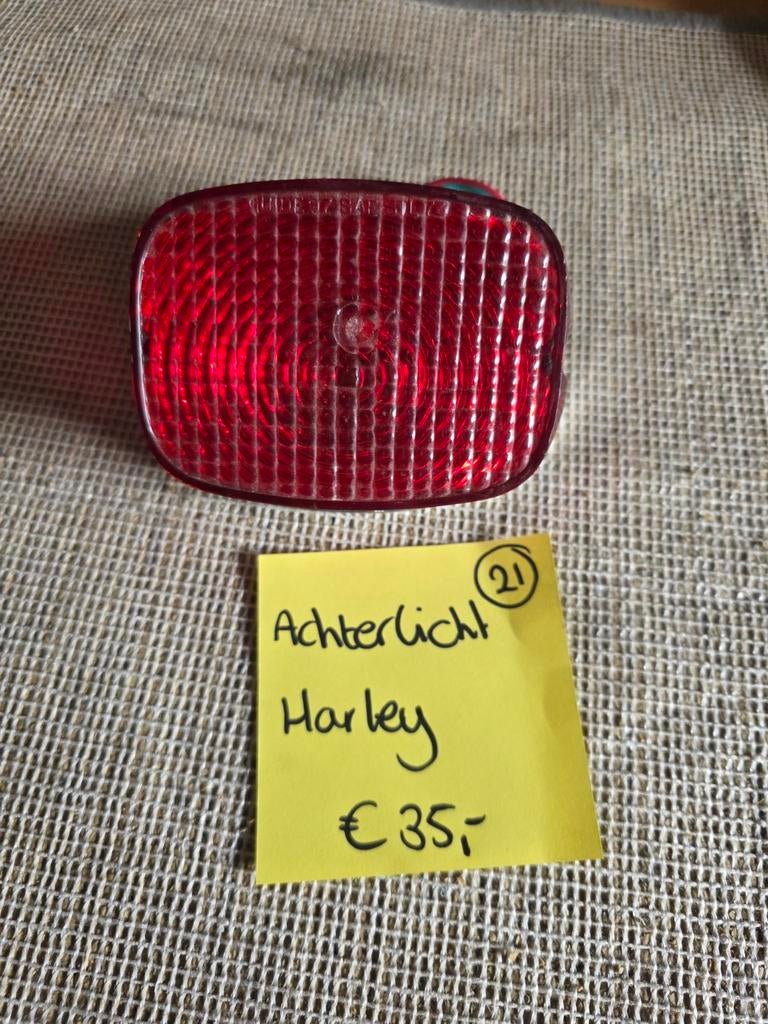 Achterlicht Harley Davidson, Motoren, Ophalen of Verzenden
