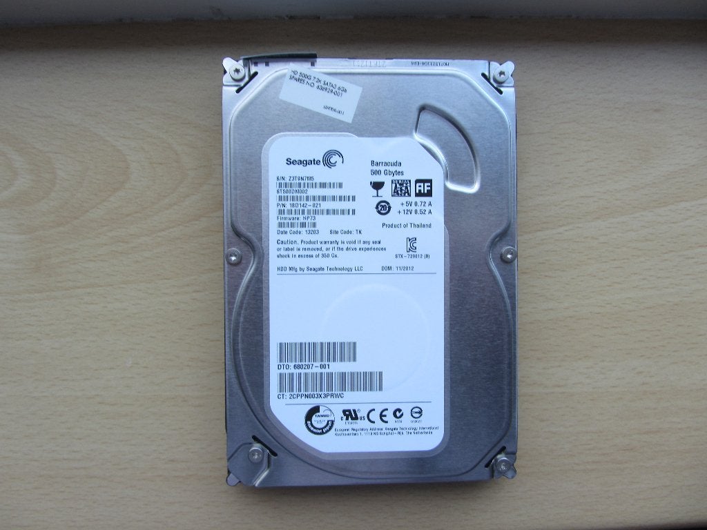 Seagate Barracuda 7200.12 500GB 7200RPM SATA 6Gbps 16MB Cach, Computers en Software, Harde schijven, Intern, Ophalen of Verzenden