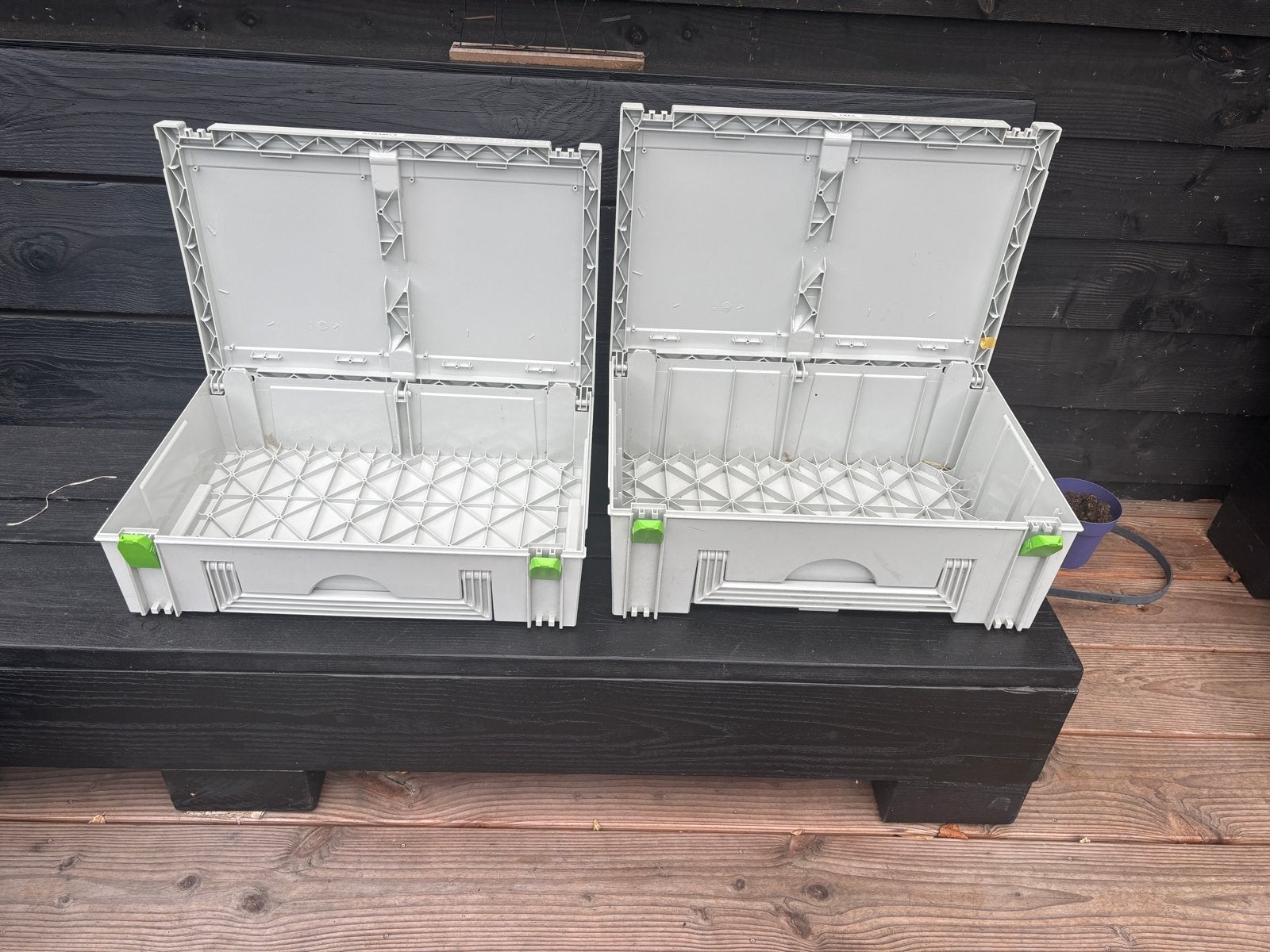 Festool Systainer MAXI-S Opbergkoffer (2 stuks), Doe-het-zelf en Verbouw, Ophalen, Gebruikt, 40 tot 60 cm, 50 tot 75 cm