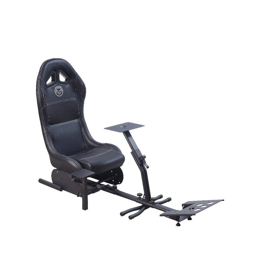 QWARE RS-500BL Gamestoel - Zwart, Ophalen, Overige merken, Zo goed als nieuw, Inklapbaar