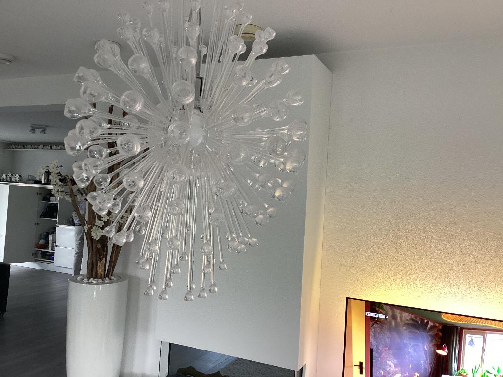Ikea hanglamp, Huis en Inrichting, Lampen | Hanglampen, Ophalen of Verzenden, Zo goed als nieuw, Kunststof, Minder dan 50 cm