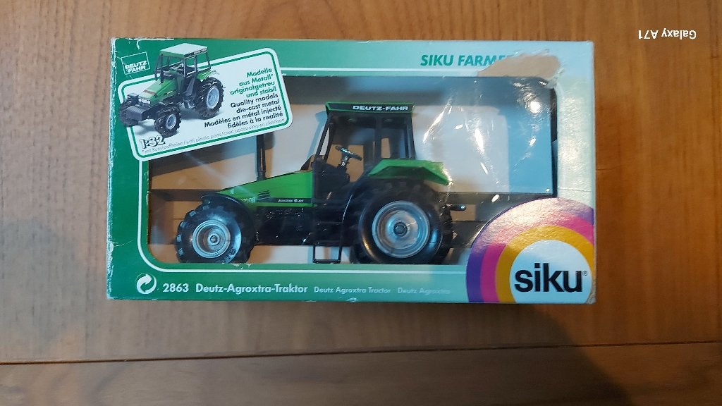 Siku 2863 Deutz Agroxtra, Ophalen of Verzenden, Zo goed als nieuw, Tractor of Landbouw, SIKU