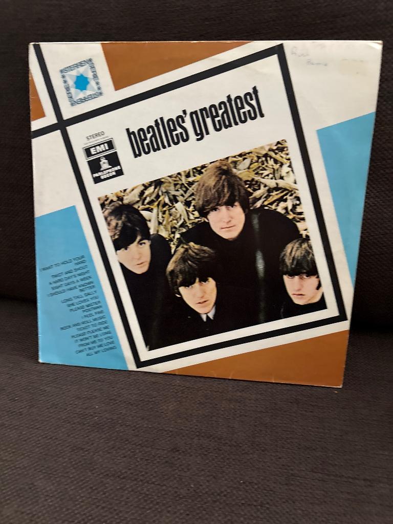 Lp Beatles greatest, Cd's en Dvd's, Vinyl | Pop, Ophalen, Gebruikt, 12 inch