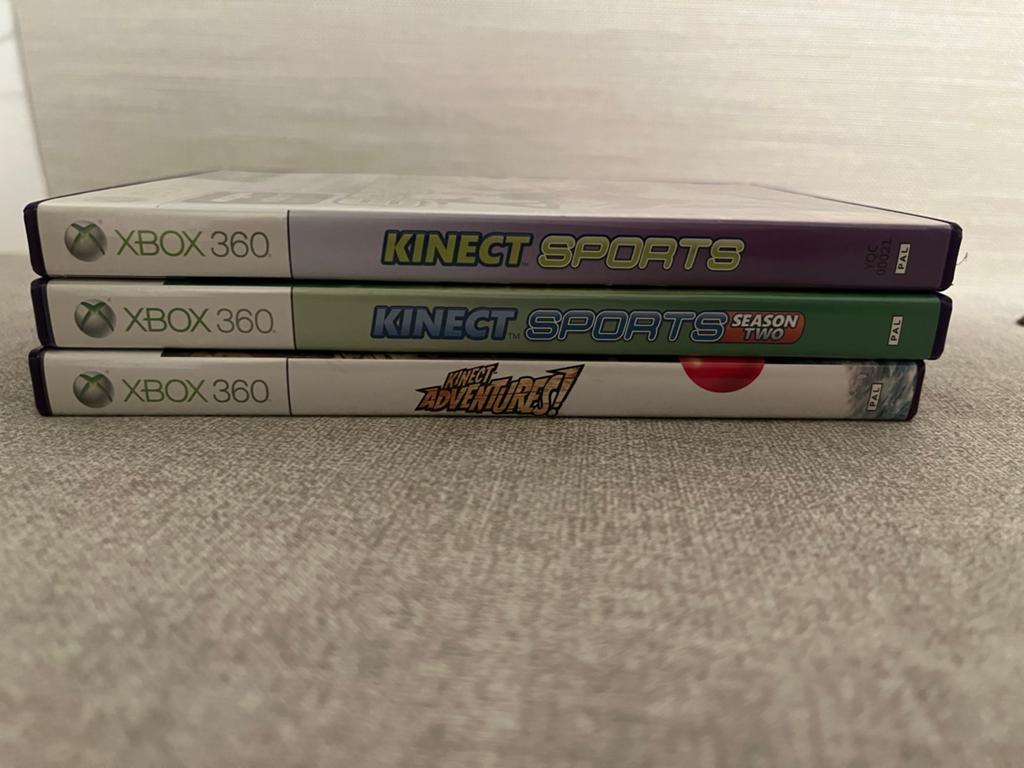 Xbox 360 Kinect Games: Sports, Sports Season Two, Adventures, Gebruikt, Ophalen of Verzenden, Sport, 3 spelers of meer