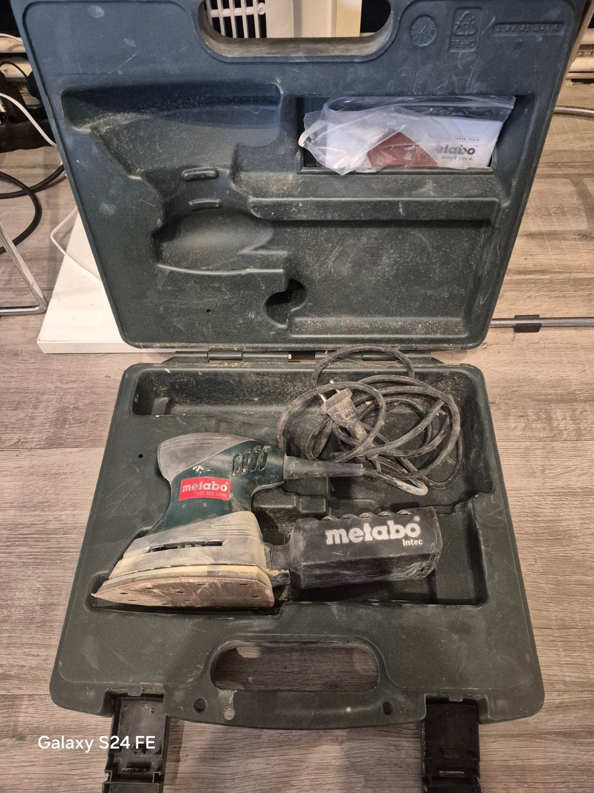 Metabo Vlakschuurmachine - Gebruikt maar functioneel, Ophalen, Gebruikt, Minder dan 600 watt, Vlakschuurmachine