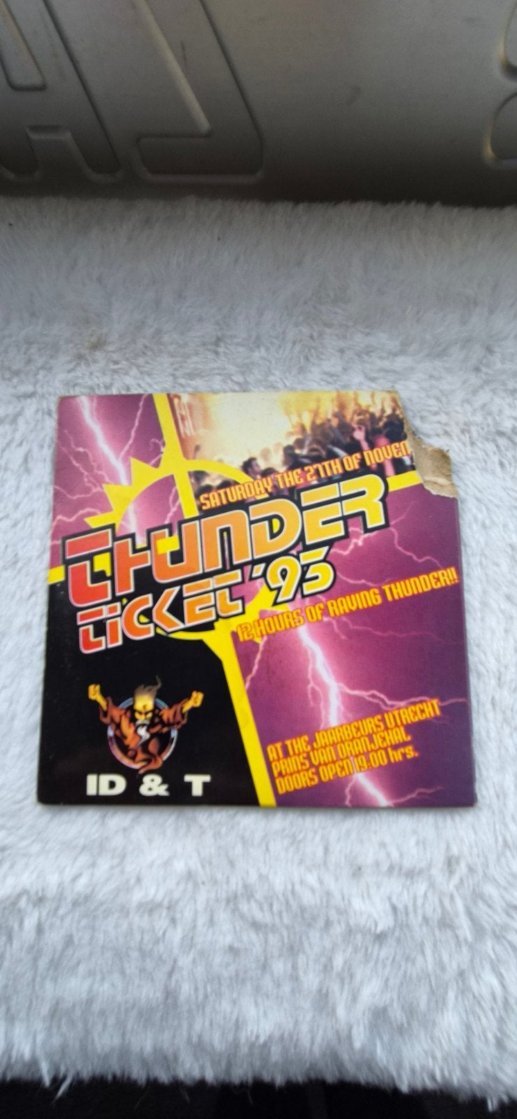 Thunderticket'93 thunderdome, Ophalen of Verzenden, Gebruikt
