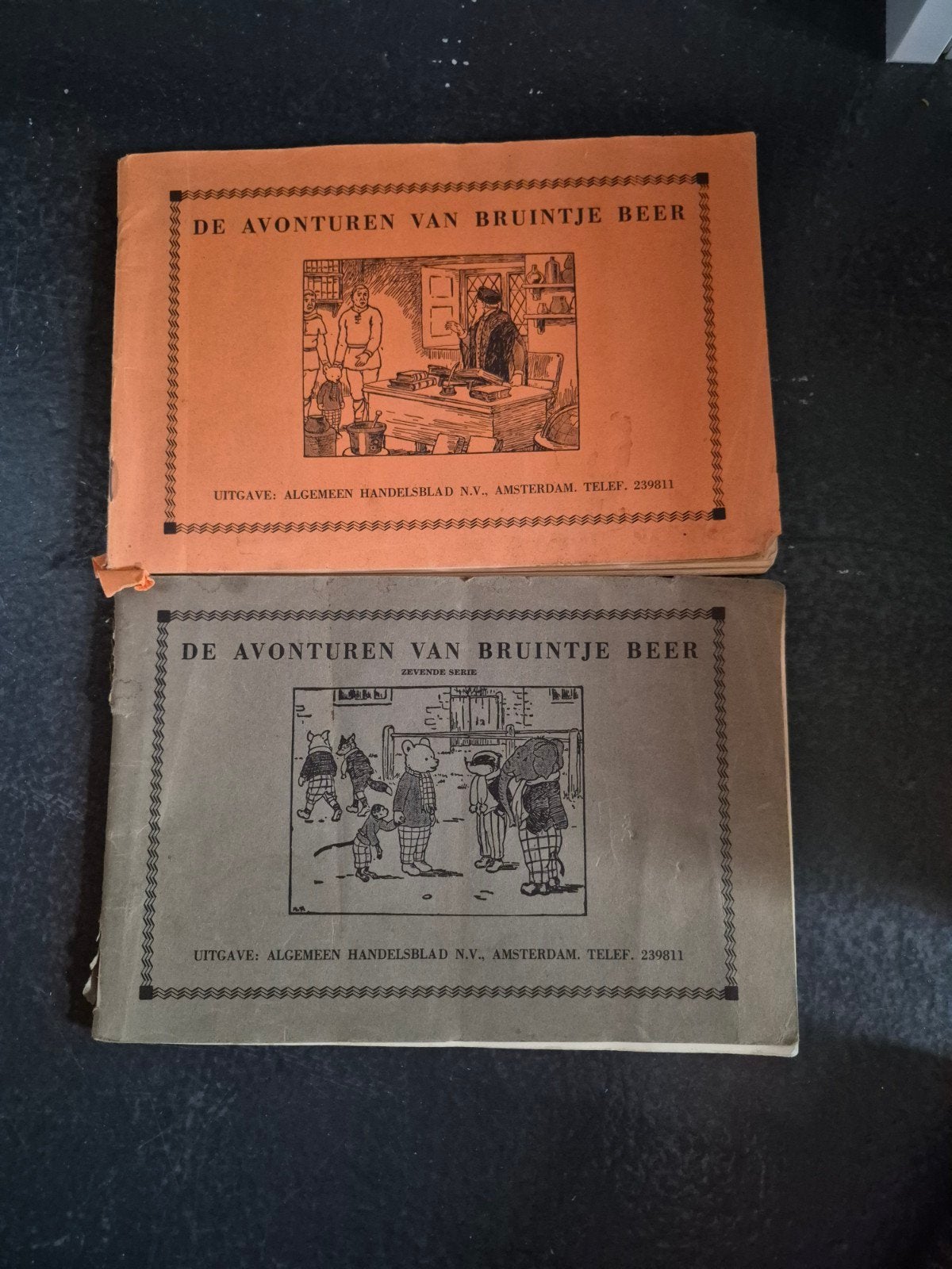 De Avonturen van Bruintje Beer - Oude Uitgaven, Boeken, Ophalen of Verzenden, Gelezen, Fictie algemeen