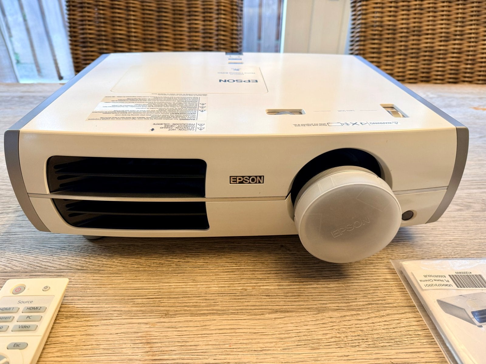Epson Home Cinema 8350 Full HD Beamer | 628 uren | Compleet, Audio, Tv en Foto, Ophalen of Verzenden, Gebruikt, LCD, Full HD (1080)