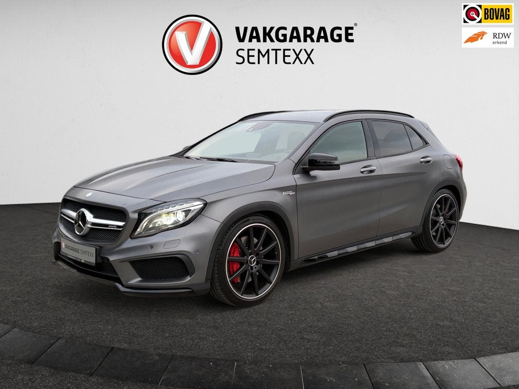 Mercedes-Benz GLA-klasse AMG 45 4MATIC | Automaat | Cruise |, Auto's, Mercedes-Benz, Gebruikt, 4 cilinders, Automatische klimaatregeling