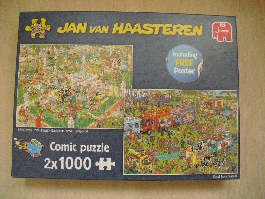 Jan van Haasteren Puzzels, Ophalen of Verzenden, 500 t/m 1500 stukjes, Zo goed als nieuw, Legpuzzel