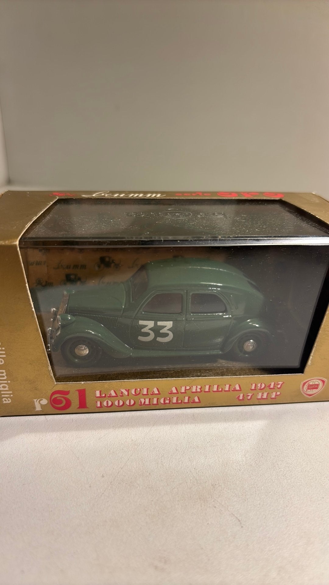 Lancia aprillia 1000 miglia 1947 brumm 1.43, Overige merken, Auto, Ophalen of Verzenden, A