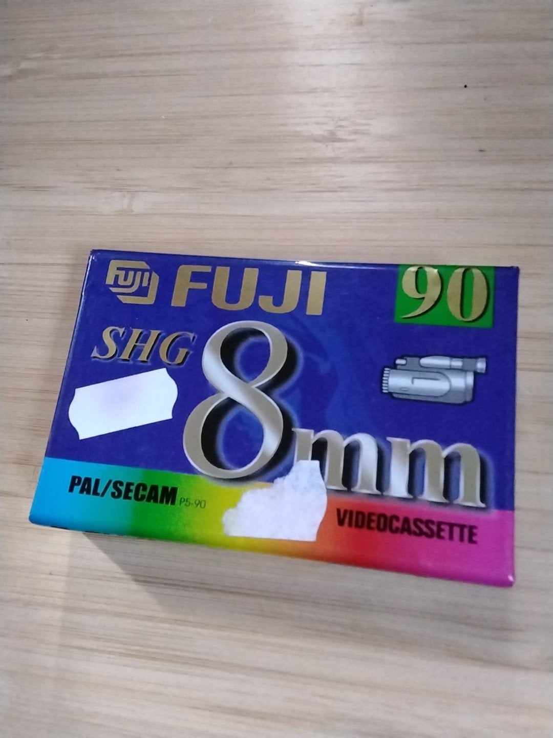 Fuji 8mm SHG 90 minuten videocassette - Nieuw in verpakking, Ophalen of Verzenden, Nieuw in verpakking, Video 8
