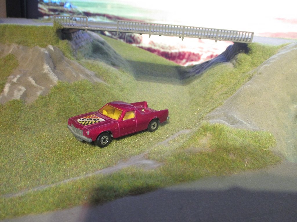 1:64 Holden HX Ute - Matchbox MB60 1978-80 metallic-rood, Ophalen of Verzenden, Gebruikt, Auto
