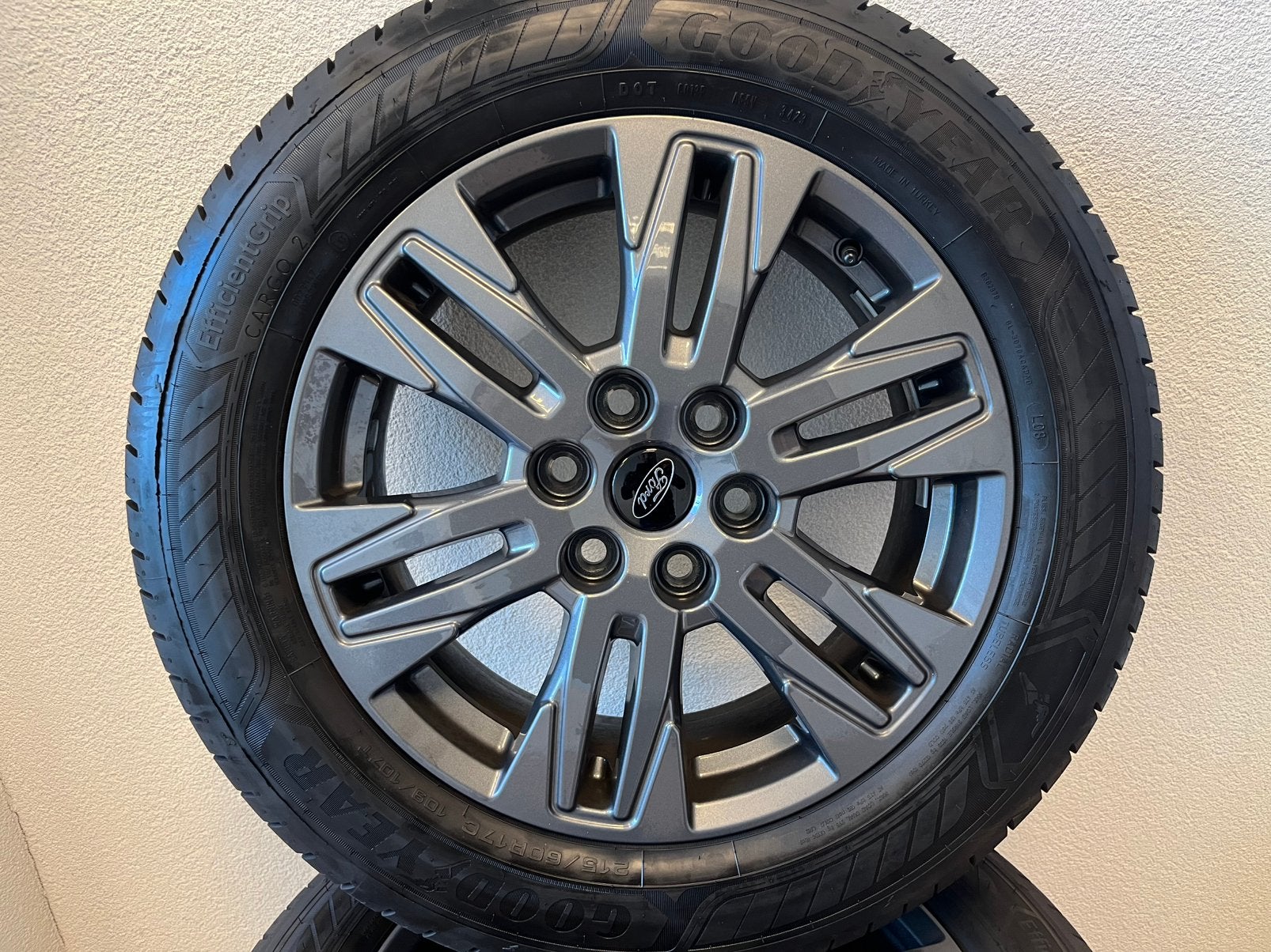 NiEUWE 17” orig Ford Transit Custom vw T7 goodyear zomerset, Auto-onderdelen, Banden en Velgen, Nieuw, 17 inch, Ophalen of Verzenden