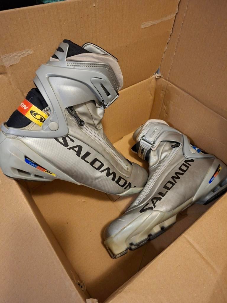 Salomon schaats schoenen maat 48, Ophalen of Verzenden, Gebruikt, Noren, Overige merken