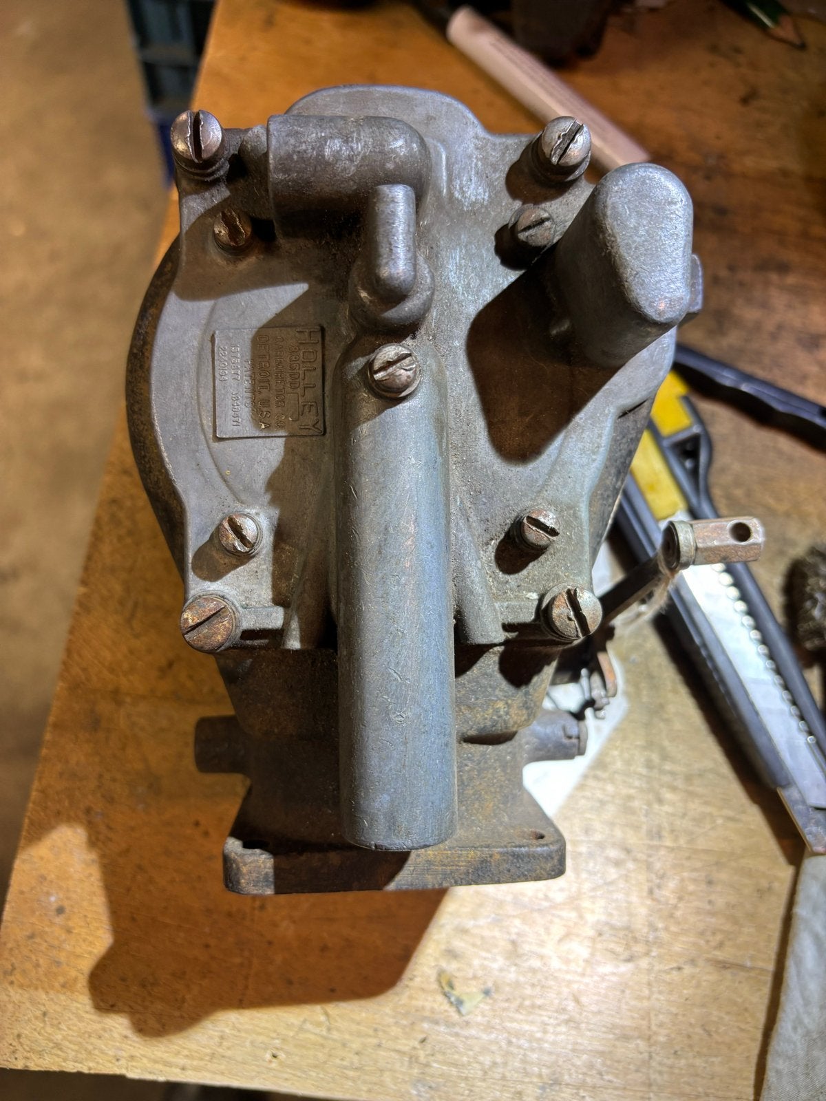 Holley Carburateur 885DDL voor Ford T16 Carrier, Auto-onderdelen, Ophalen of Verzenden, Gebruikt, Ford