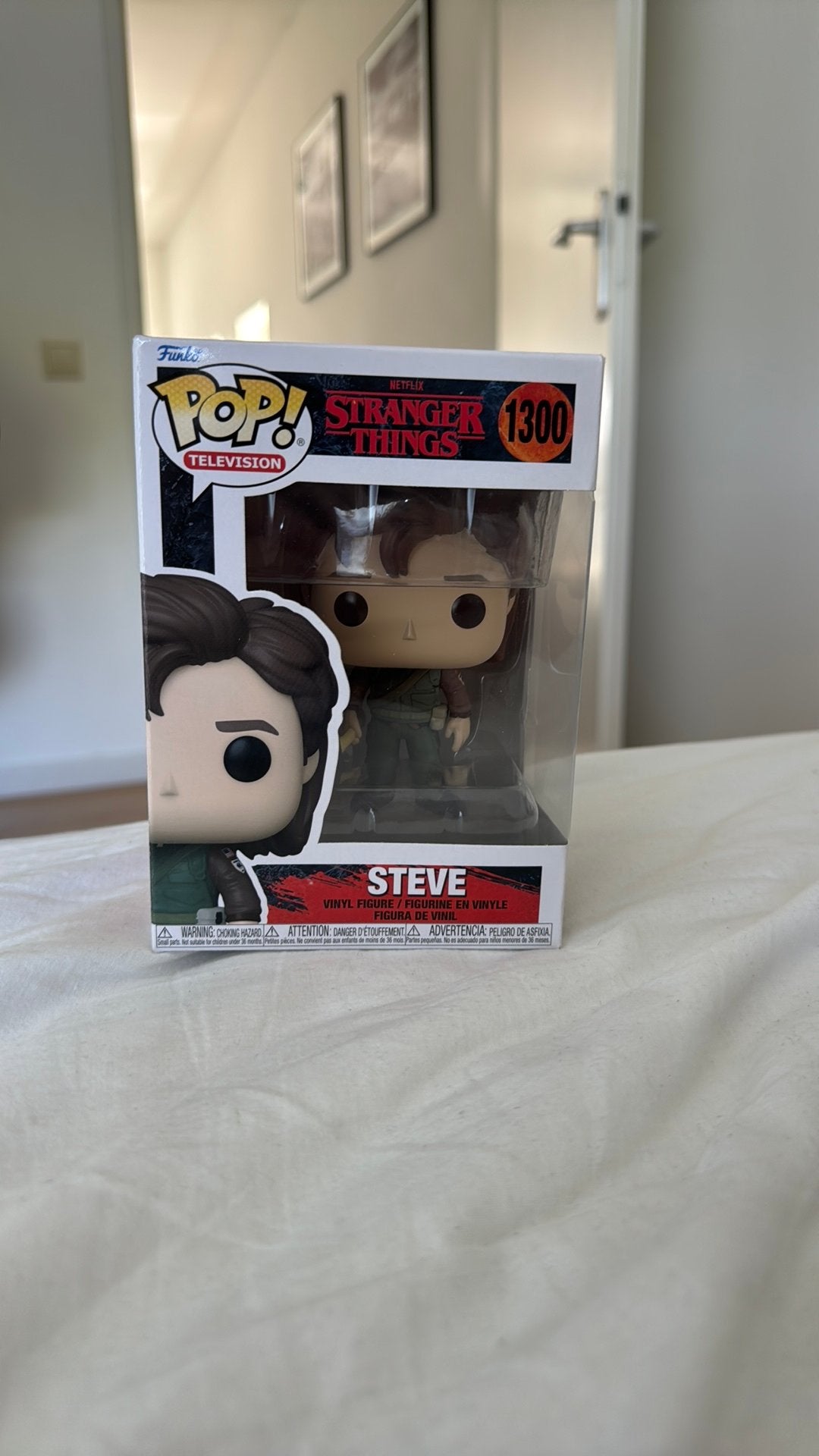 Funko pop Steve nr. 1300 (Stranger Things), Ophalen, Zo goed als nieuw