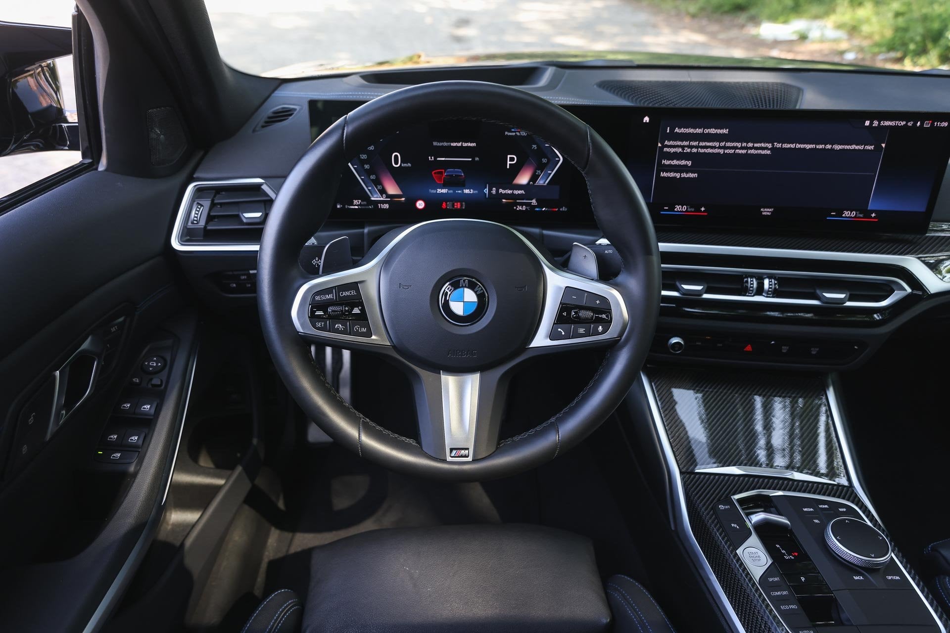 BMW 3 Serie M340d xDrive Automaat / M Sportstoelen / Achteru, Auto's, BMW, Euro 6, 2993 cc, Met garantie (alle), Leder
