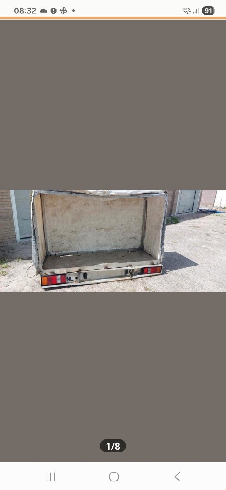 Fietsendrager aluminium 2m breed/1,2m H/0,8m diep. Bus/grote, Auto diversen, Fietsendragers, Ophalen