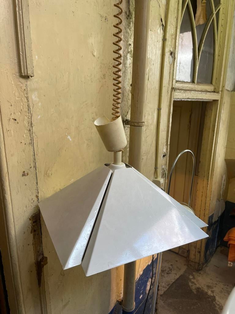 Dijkstra hanglamp vintage – design lamp met karakter, Ophalen of Verzenden, Gebruikt, Metaal