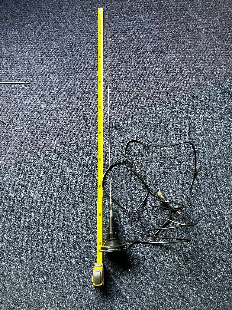 27 MC antenne met magneetvoet, Ophalen of Verzenden, Gebruikt, Antenne