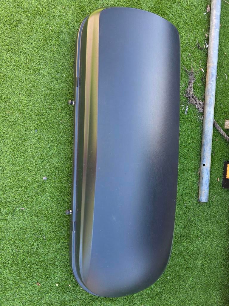 Dakkoffer plus dakdragers voor een open reling 440 liter, Auto diversen, Dakkoffers, Ophalen, Zo goed als nieuw