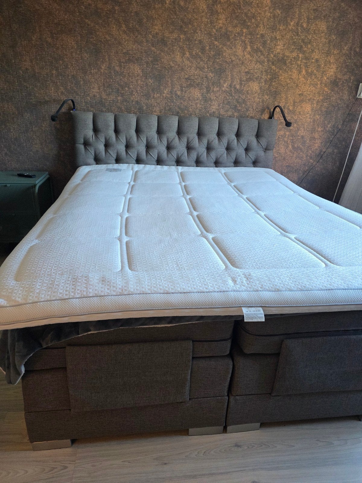 Velda Versus topper 180 cm breed x210Lang, Ophalen, Tweepersoons, 180 cm
