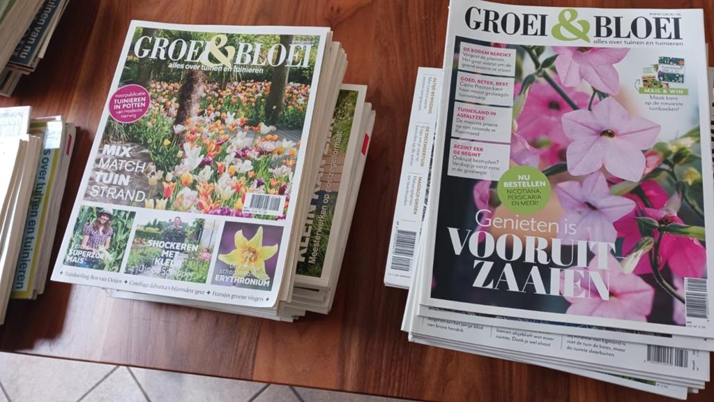 GROEI & BLOEI heel veel  nummers 2010 - 2022, Ophalen of Verzenden, Zo goed als nieuw, Overige soorten