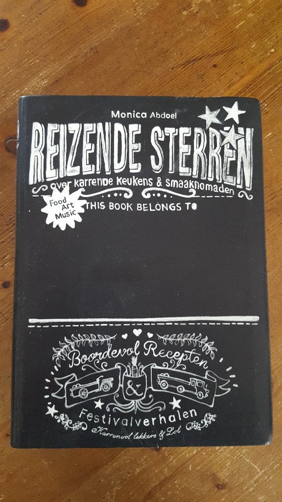 Boek reizende sterren ( Monica Abdoel), Ophalen of Verzenden, Gelezen, Monica Abdoel