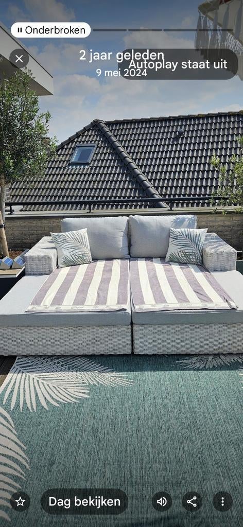 Gezocht loungebedden Kees Smit., Ophalen of Verzenden, Wicker, 2 zitplaatsen