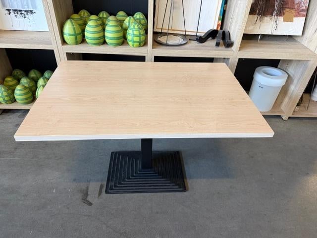 Kantinetafel / tafel/ eettafel 120x80xH77 cm, 1 stuk, Huis en Inrichting, Tafels | Eettafels, Gebruikt, 100 tot 150 cm, Metaal