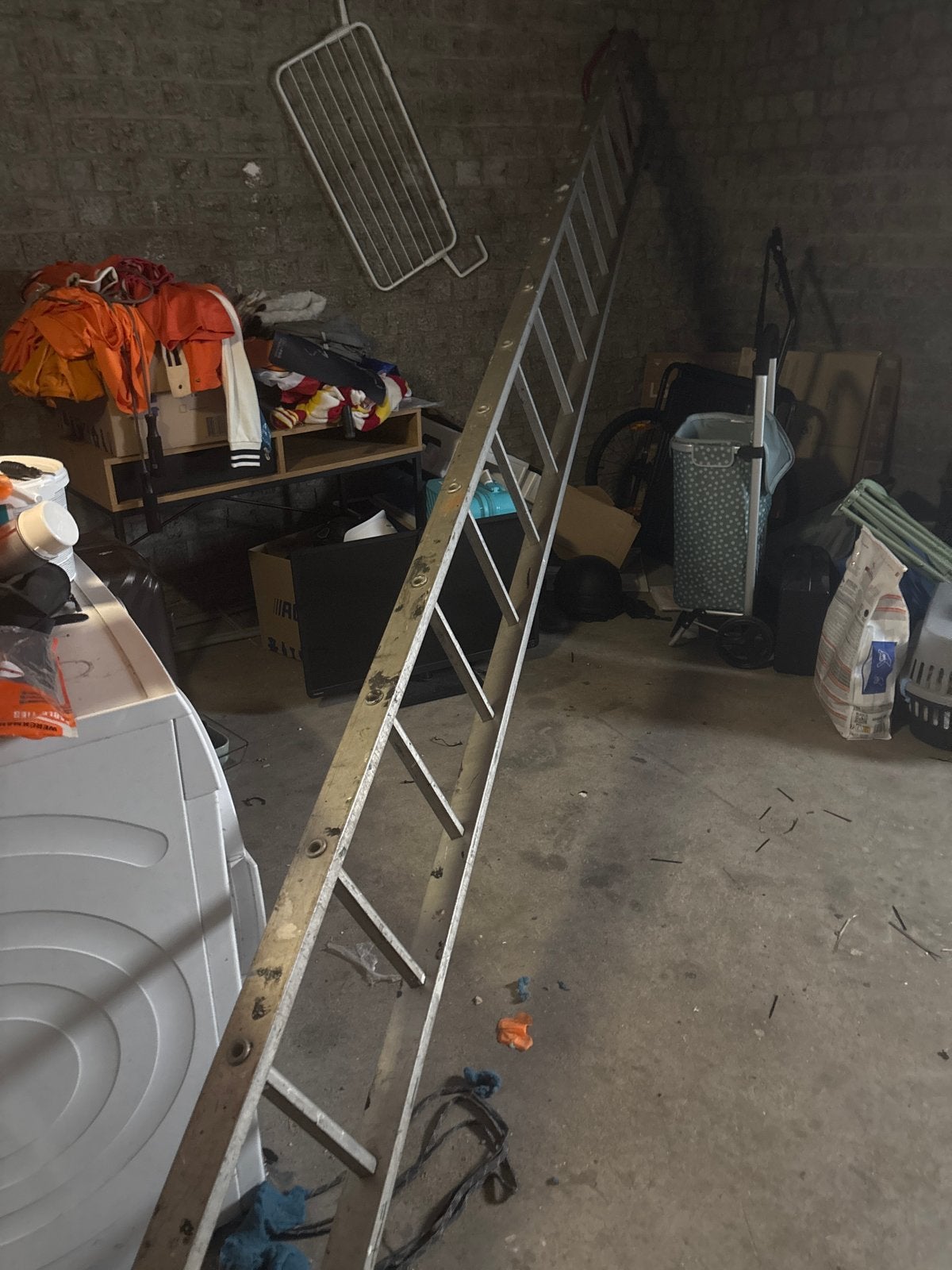 Gratis af te halen: Gebruikte ladder, Ophalen, Gebruikt, Ladder, 4 meter of meer