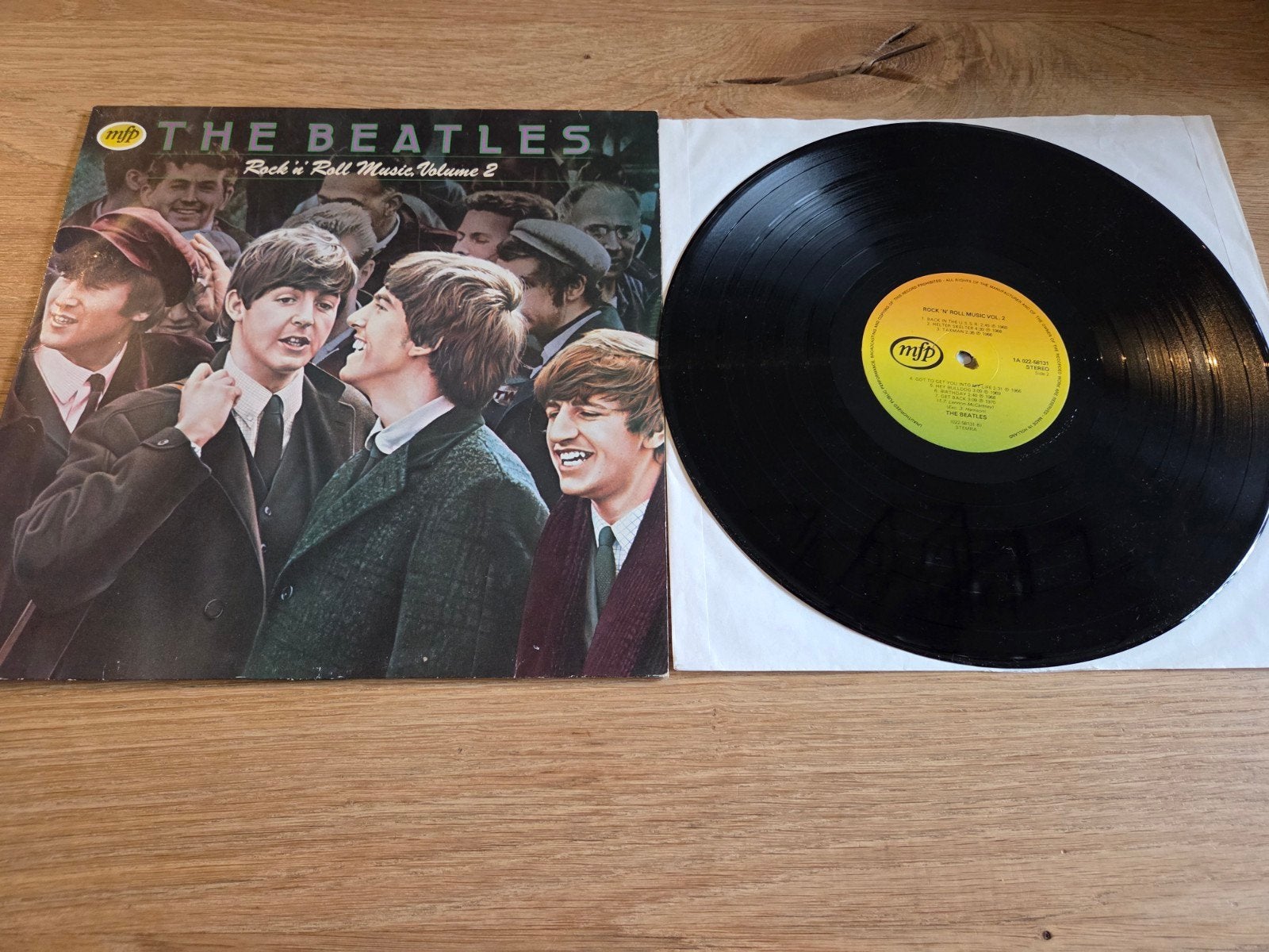 The beatles rock 'n' roll music, volume 2 LP, Cd's en Dvd's, Vinyl | Rock, Ophalen of Verzenden, Zo goed als nieuw, Overige formaten