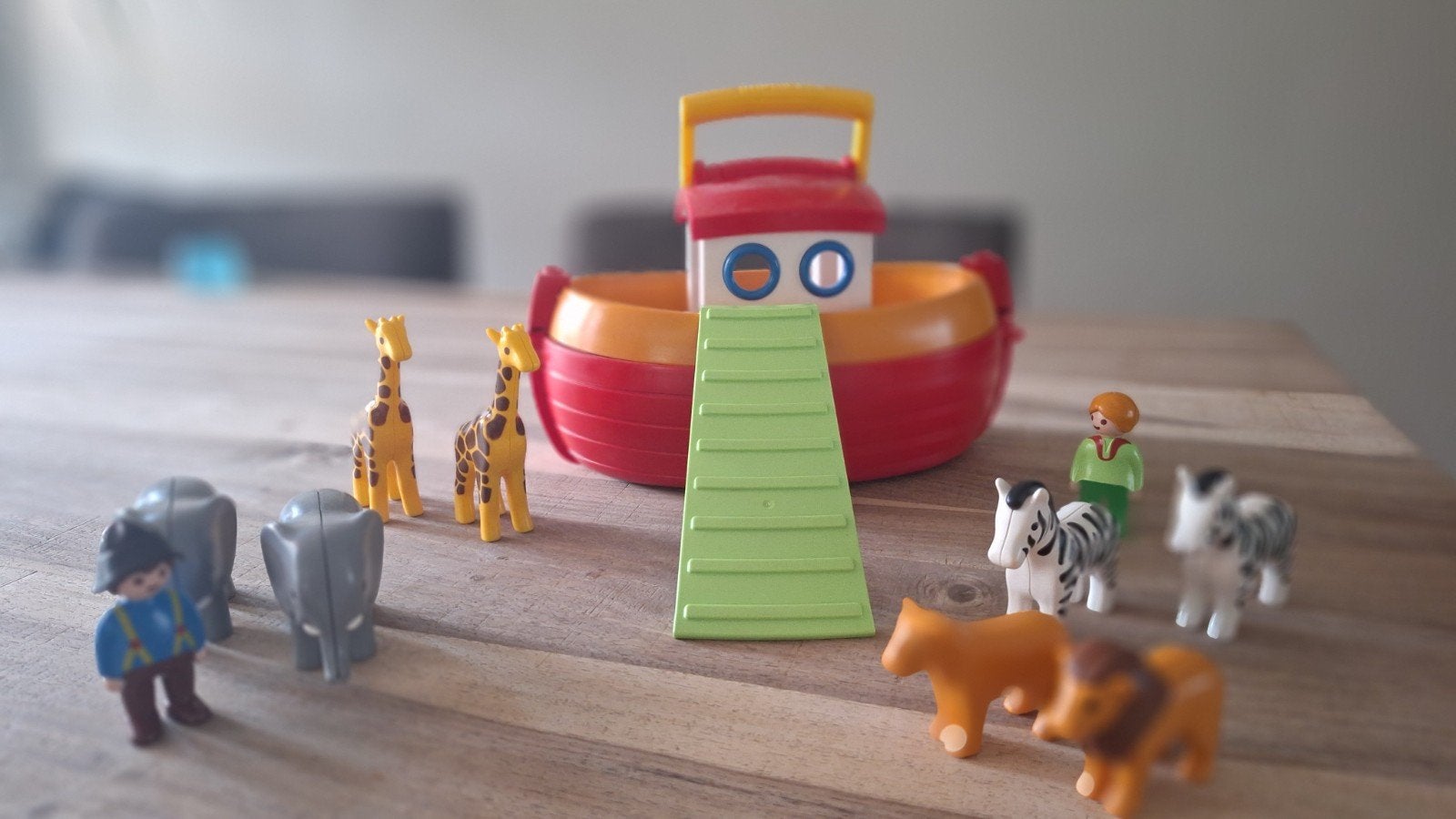 Playmobil 1.2.3 Ark van Noach met dieren en figuren, Ophalen