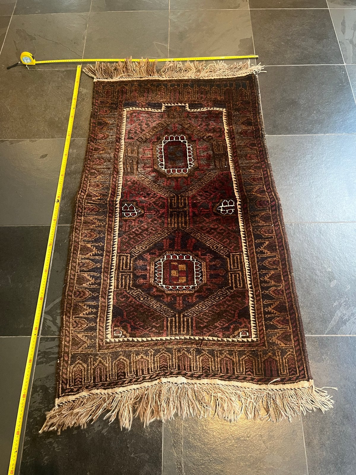 Prachtig handgeknoopt Perzisch tapijt, Bruin, Zo goed als nieuw, 150 tot 200 cm, Rechthoekig