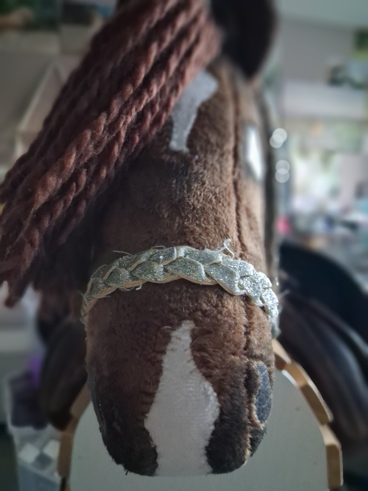 hobbyhorse halster zilver, Ophalen