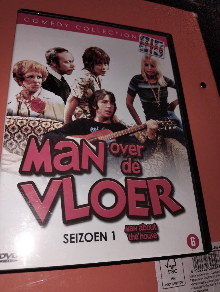 Dvd 2 disc Man over de Vloer seizoen 1 NLO, Cd's en Dvd's, Dvd's | Tv en Series, Vanaf 6 jaar, Ophalen of Verzenden, Zo goed als nieuw
